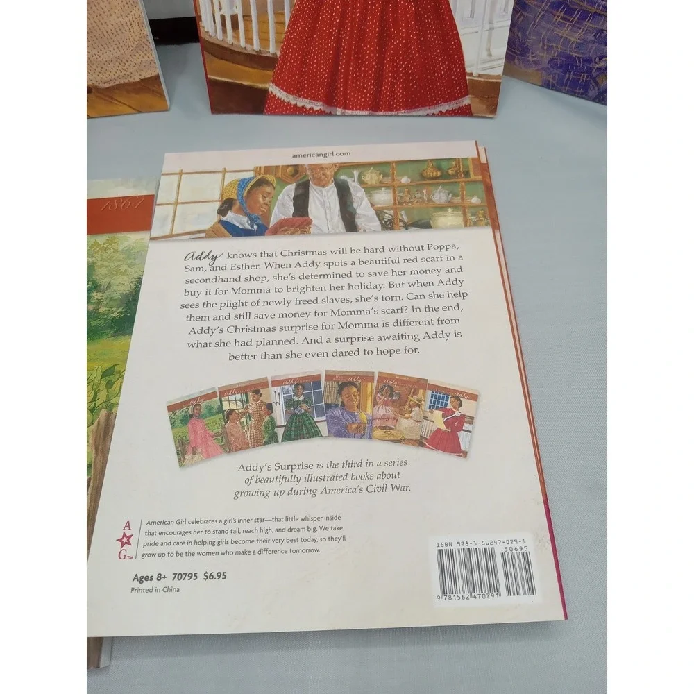 American Girl Addy Box‎ Set Books 1-6 Full Series Historical Fiction 1994 Vtg